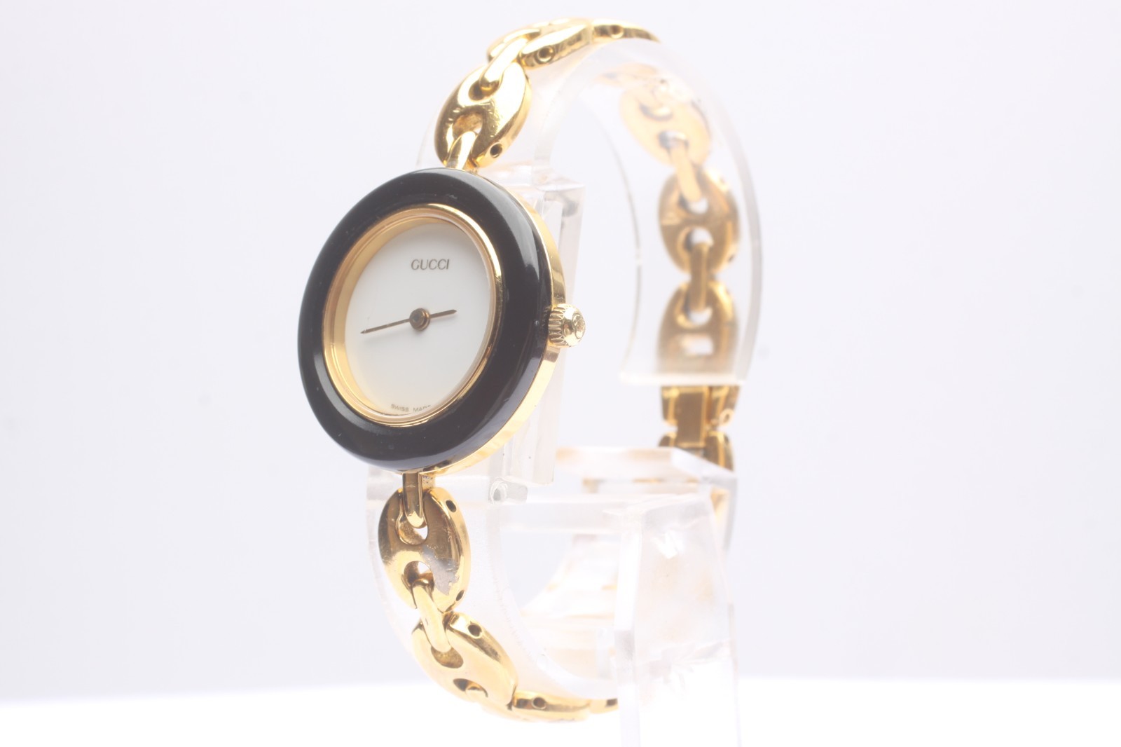 Vintage [EXC+6 w/Box] Gucci Change Bezel 11/12.2 6 Colors Quartz Ladies Watc