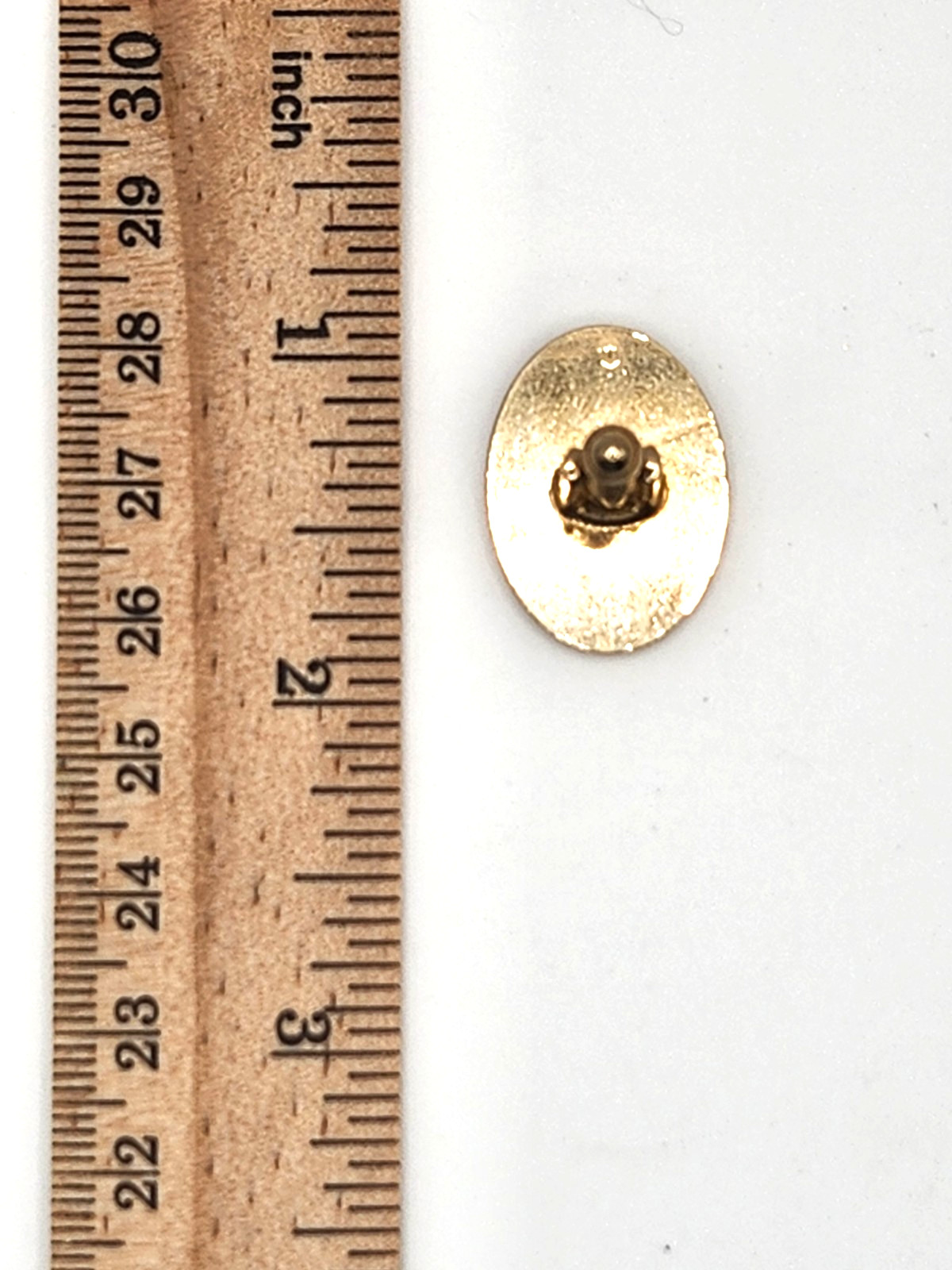 Vtg. Gold Tone Oval Cufflinks ’50’s-’60’s Textured Elegant Sophisticated