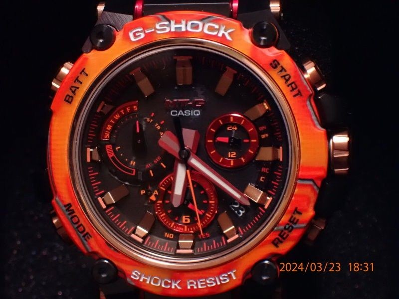 G-Shock 40th Anniversary Flare Red MT G MTG B3000FR 1AJR Limited Edition