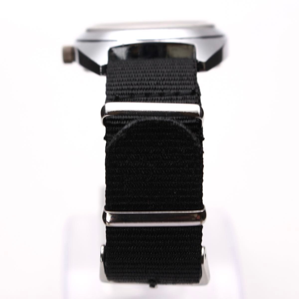 Seiko Tomony Hand Winding Watch 5000-7010 Silver Dial Japan Rare