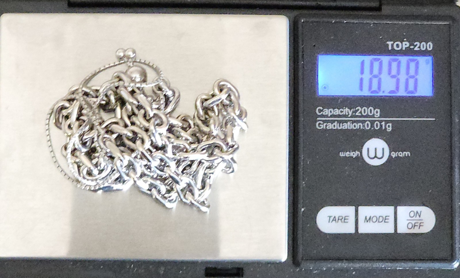 Milor Italy Solid Sterling Silver Cable Chain Necklace Adjustable 19-28″ 5.5mm