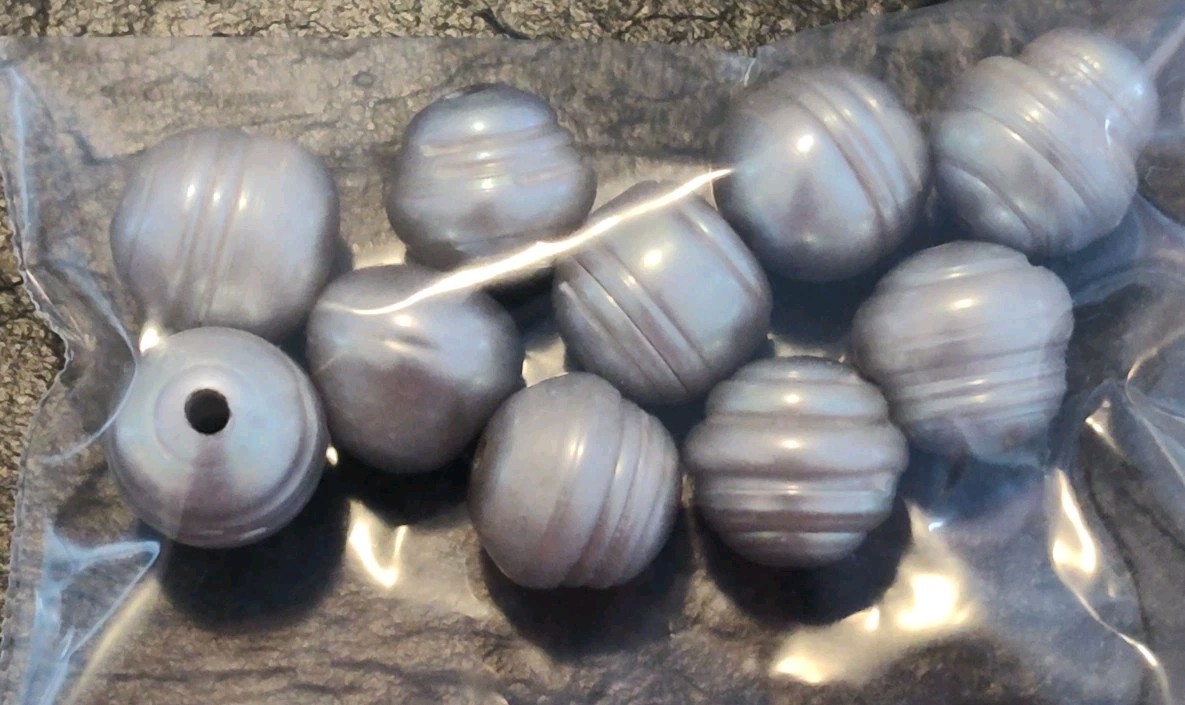 Lot of 100+ Loose White Genuine Pearl Beads Gemstone Jewelry Drilled 5mm- 12mm