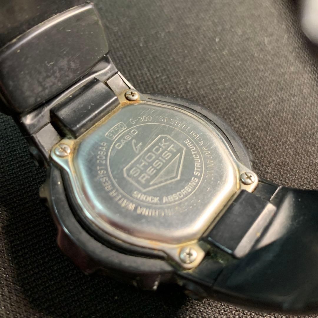 CASIO G-SHOCK G-300 Men’s Watch – Battery Dead