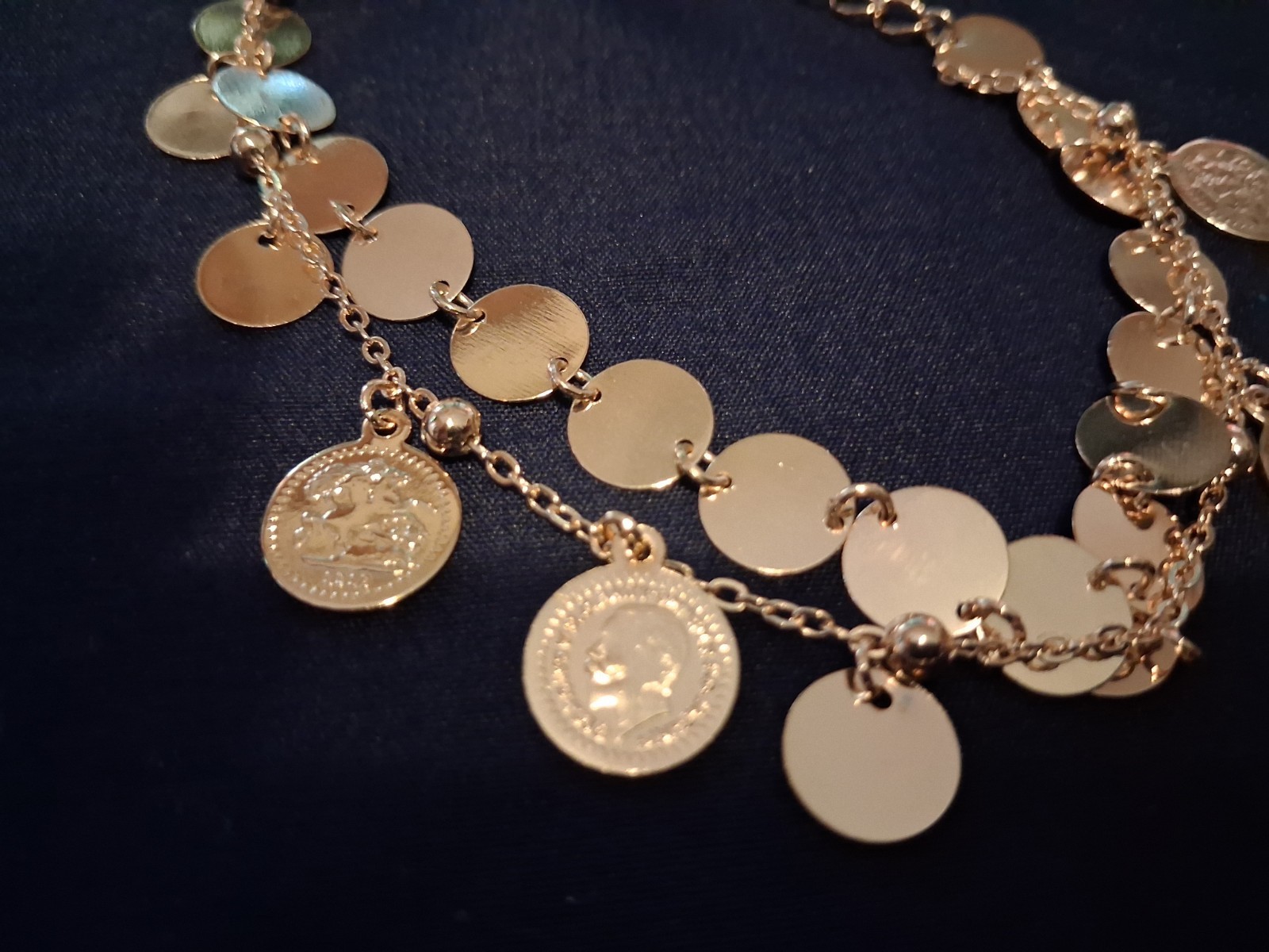 Women Ankle Bracelet Gold Filled