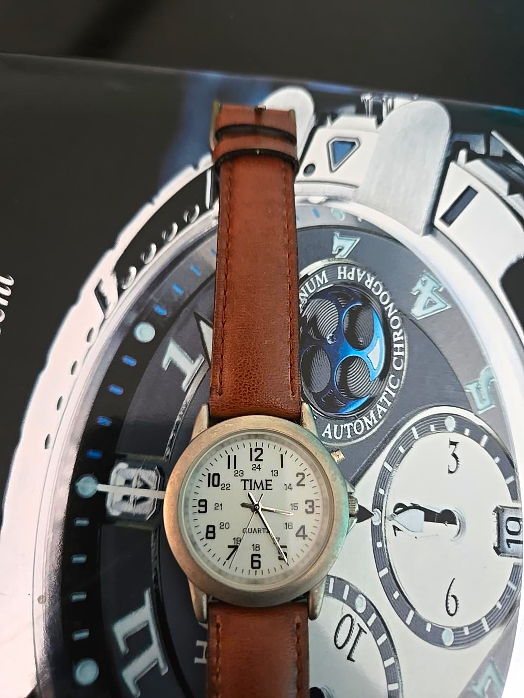 Timex Quartz Analog Watch 34 – 35 mm case w/ 18mm Strap