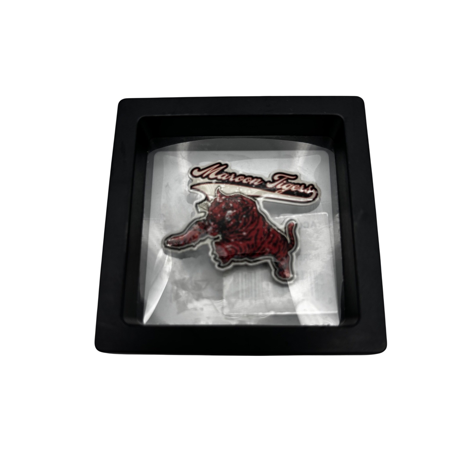 Morehouse College Maroon Tigers Enamel Lapel Pin Red Black