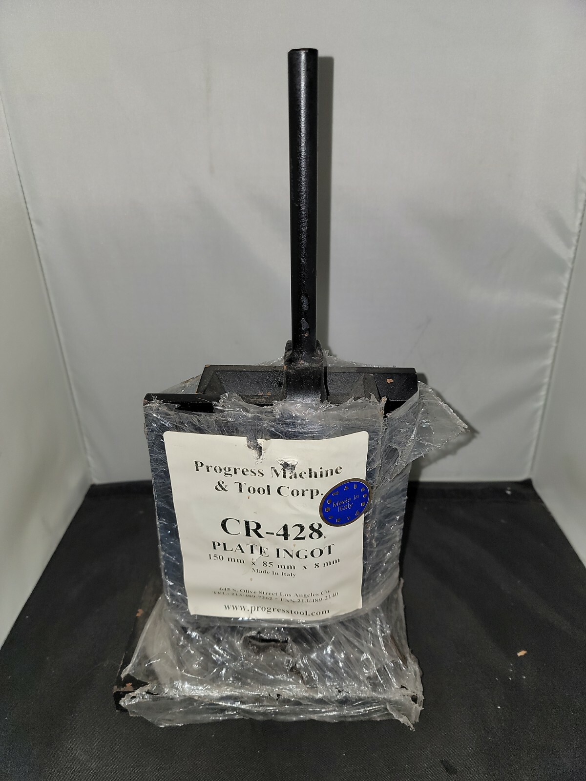 ITALIAN MANUFACTURED PLATE INGOT MOLD 150MM X 85MM X 8MM TALL NEW