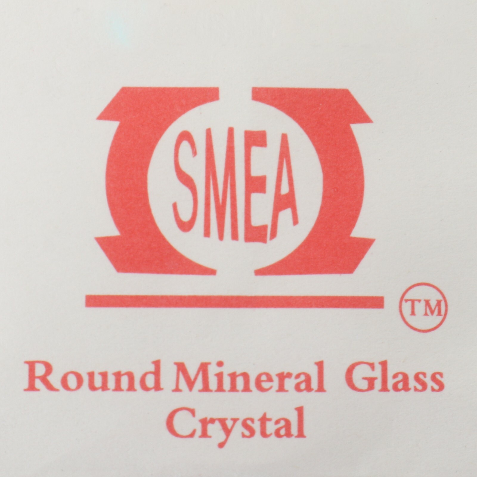 SMEA S-MG ROUND MINERAL GLASS WRISTWATCH CRYSTAL FLAT REPLACEMENT ( CHOOSE SIZE)