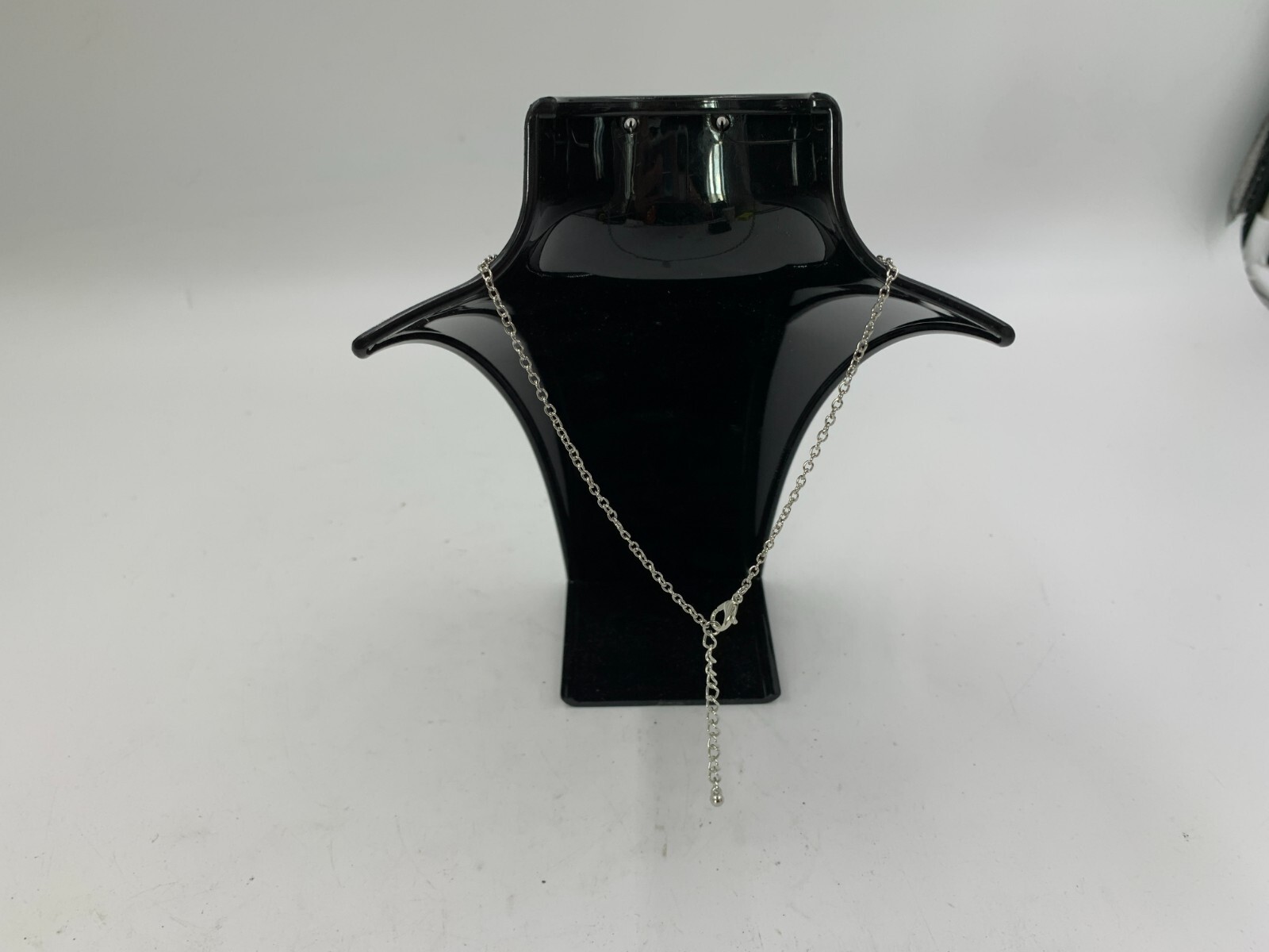 Metal 10in Blue Stone Necklace & Earrings Set JEWERLY021