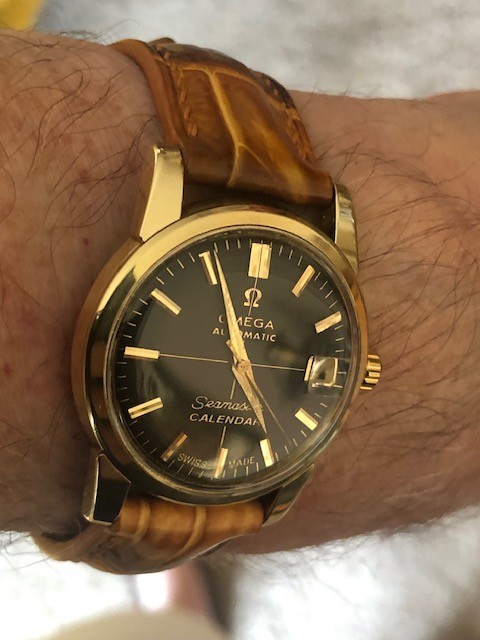 Vintage omega seamaster calendar automatic