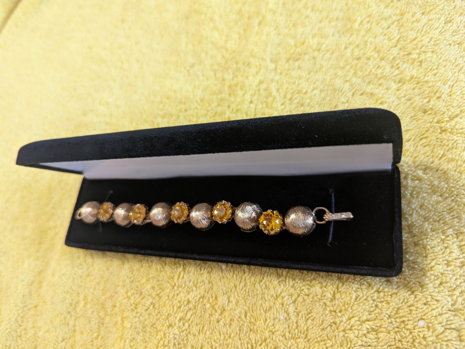Vintage Gold Tone Bracelet by Juliana