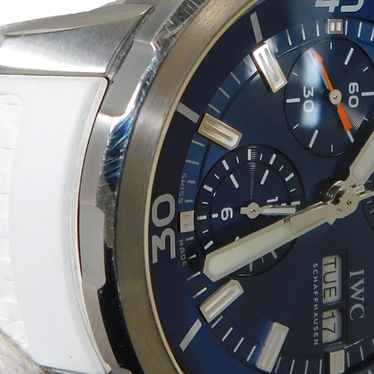 IWC SCHAFFHAUSEN IW376805 Aquatimer Chronograph Automatic Wrist Watch #1380B