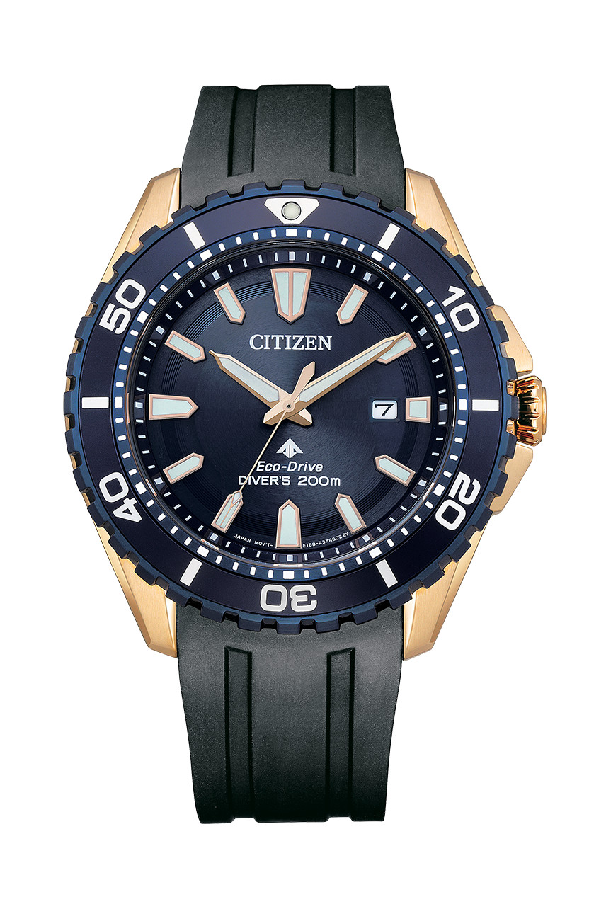 Citizen Men’s Promaster Dive Eco-Drive Blue Dial Watch – BN0196-01L NEW