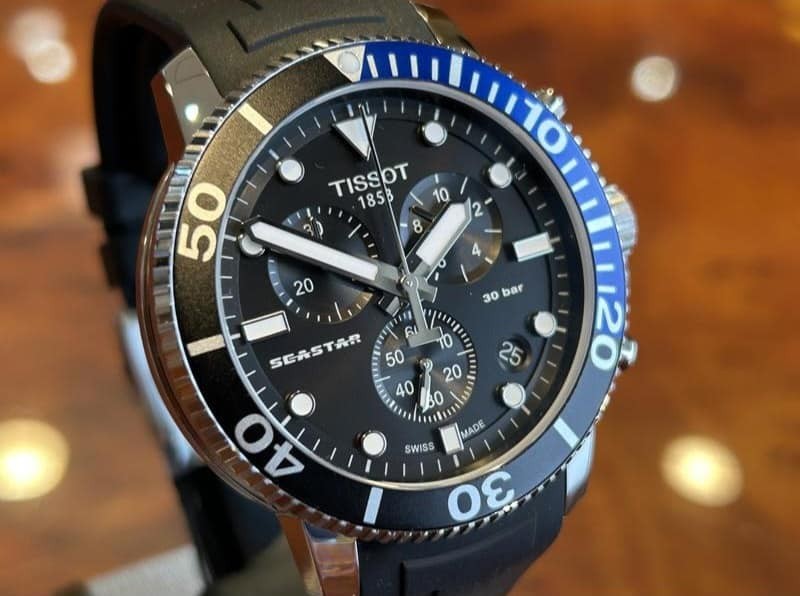 Tissot Seastar 1000 Chronograph Quartz Watch 45.5mm – T120.417.17.051.02