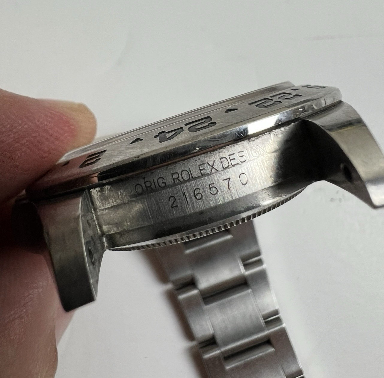 Rolex Explorer II 216570 42MM White Polar Dial Oyster Steel Box