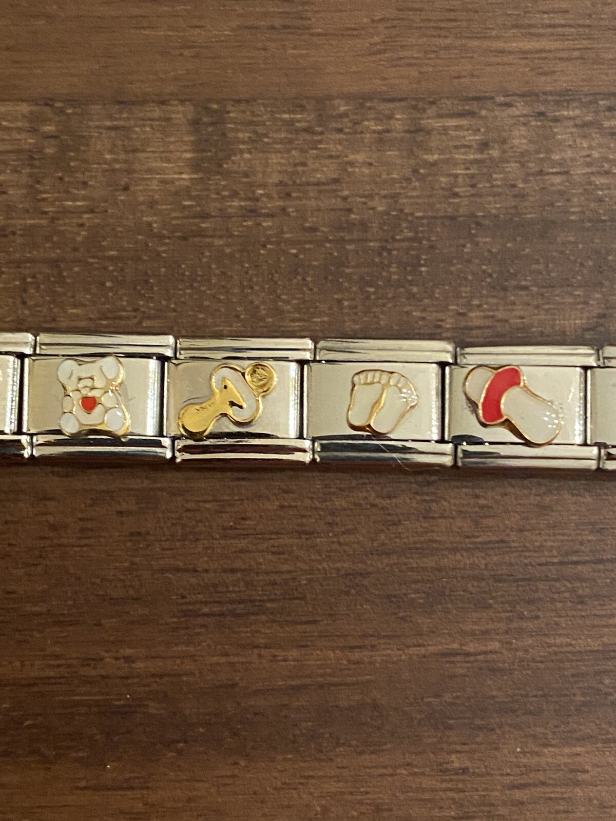 Baby / Baby Shower Bracelet Italian Charm New