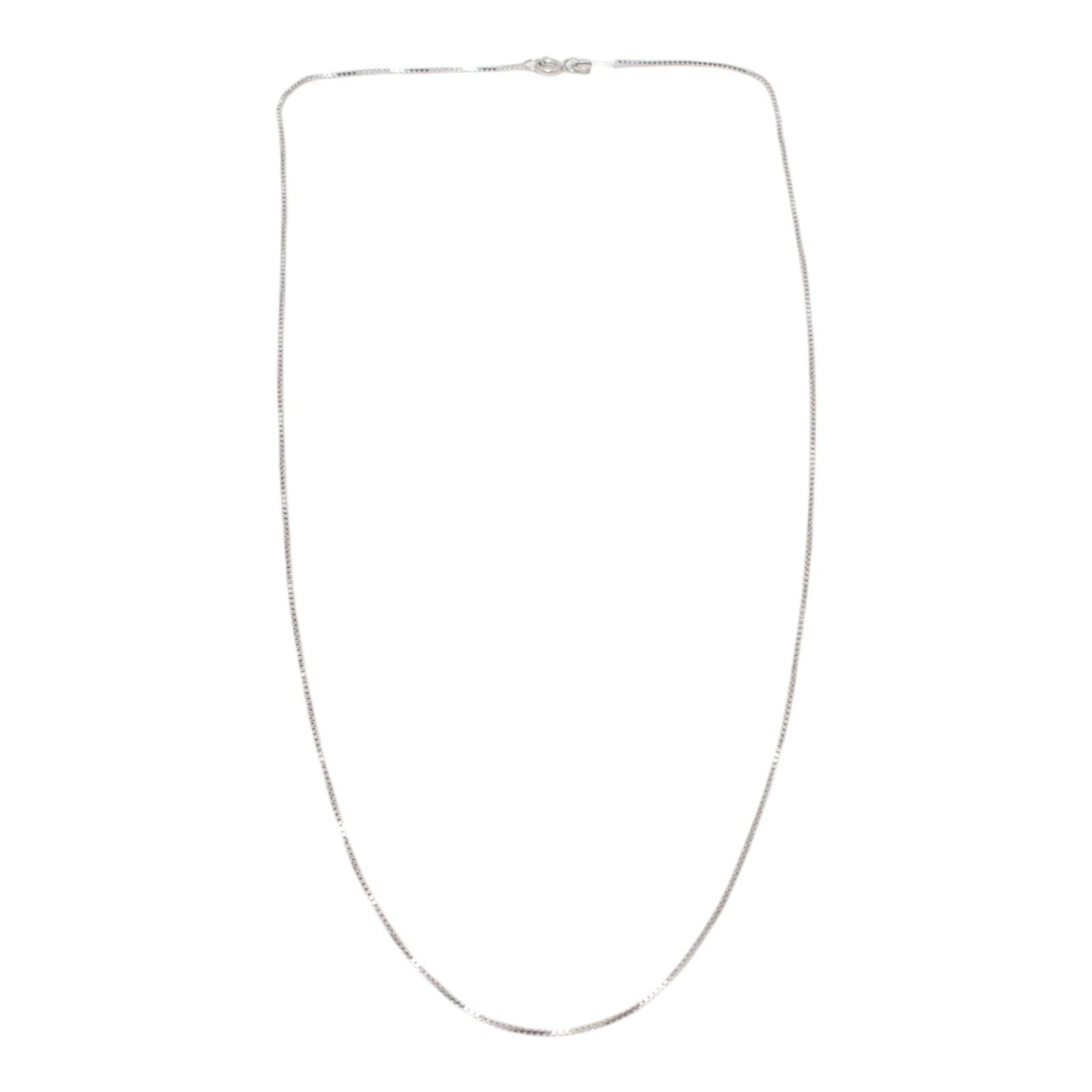 925 Sterling Silver Thin Snake Chain 18.0″ Handmade Single Piece Unisex M0123