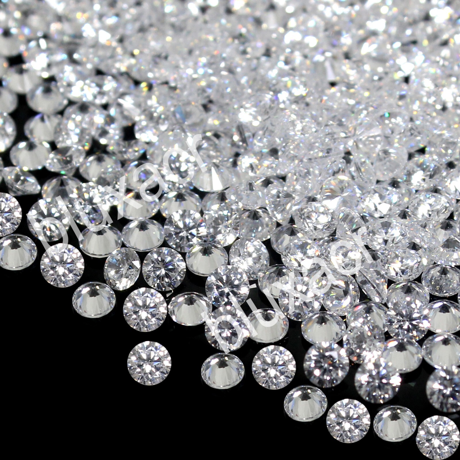 Natural VVS1 D Color Diamond Certified 1.30 MM Round Brilliant Wholesale 100 Pc