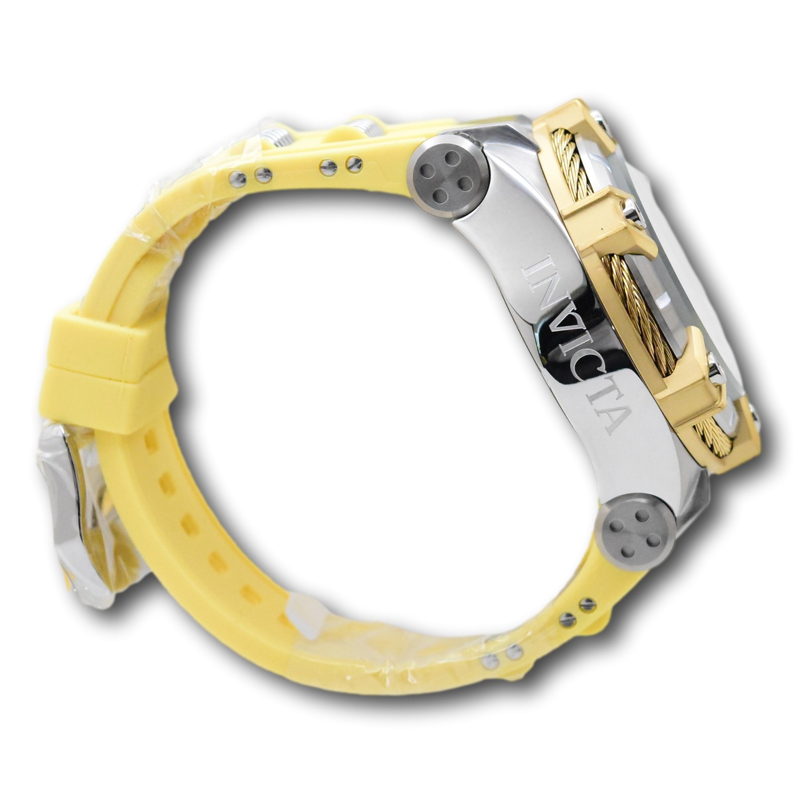 Invicta Bolt Desert Titan Men’s 52mm Tan Quartz Chronograph Watch 49808