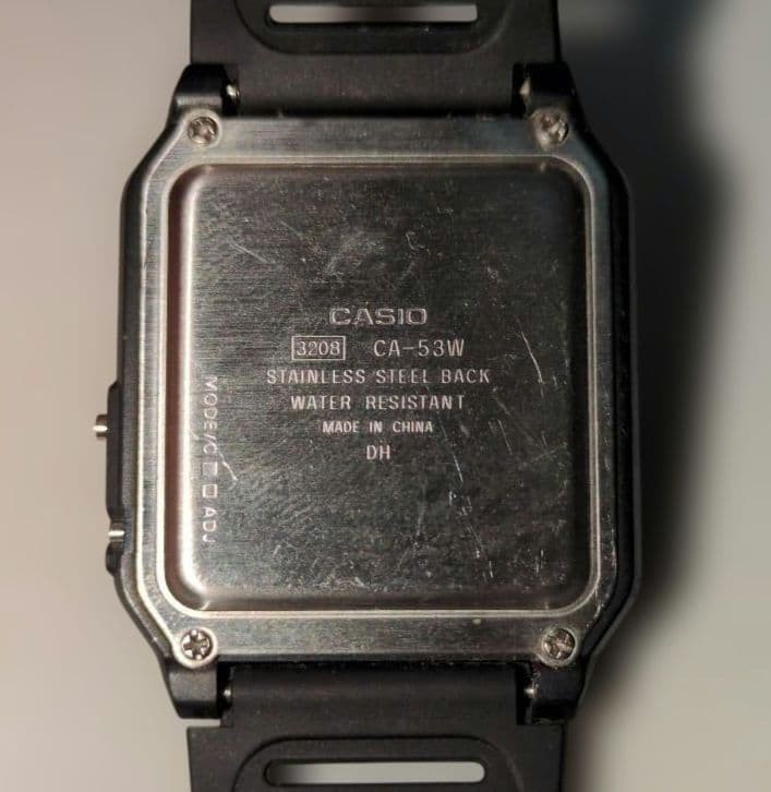 CASIO and other brands digital watches, set of 4. 〔NEW〕