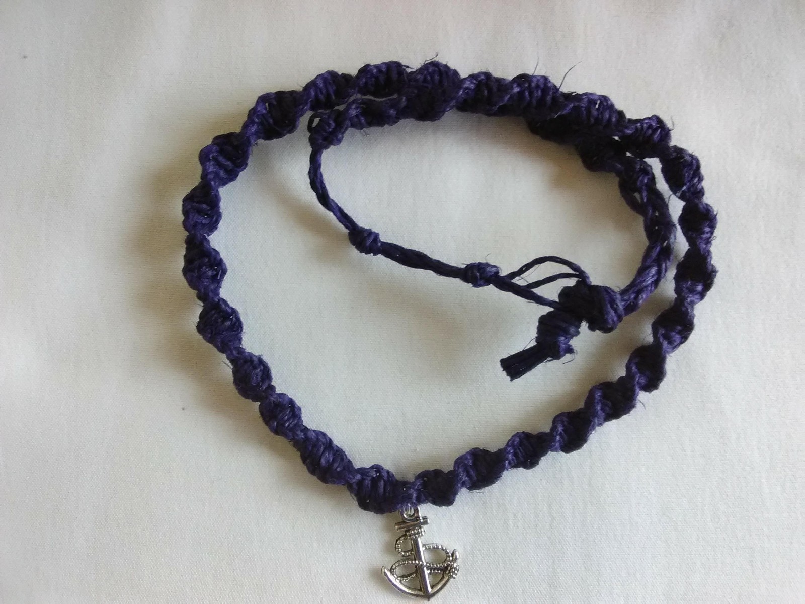 HEMP Surf Style Hippie Skater NECKLACE 20″ Unisex Macrame US Gift Seller New