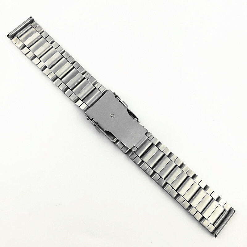 High Quality Mens Brushed Bracelet Stainless Steel Watch Band Strap 20 22 24mm