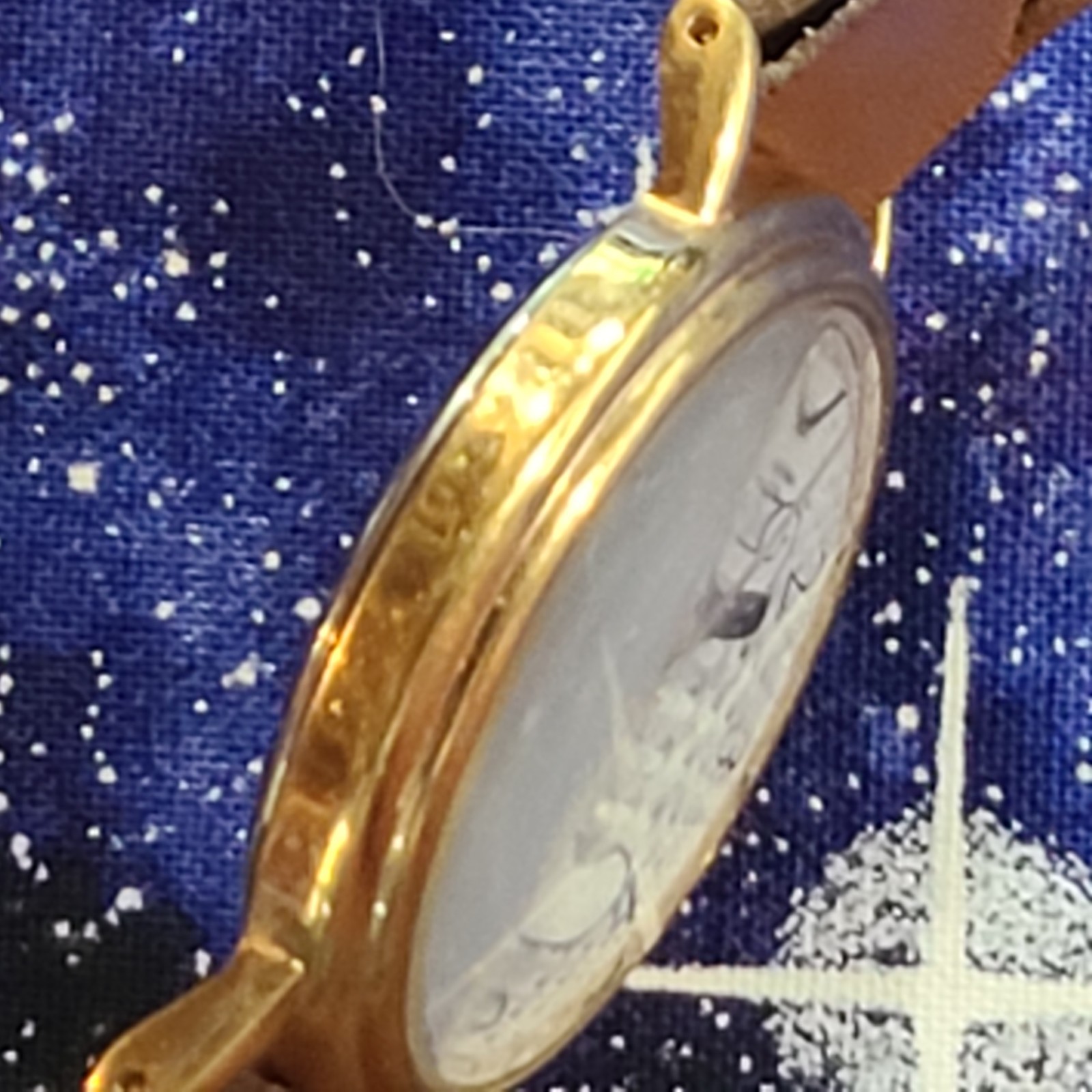 Vtg Lorus Disney Mickey Mouse Golf Watch Textured Leather Ready To Wear | Video