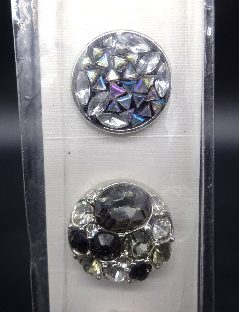 Snap Buttons for Snap Button Jewelry Accessories approx 3/4 in, Set of 6