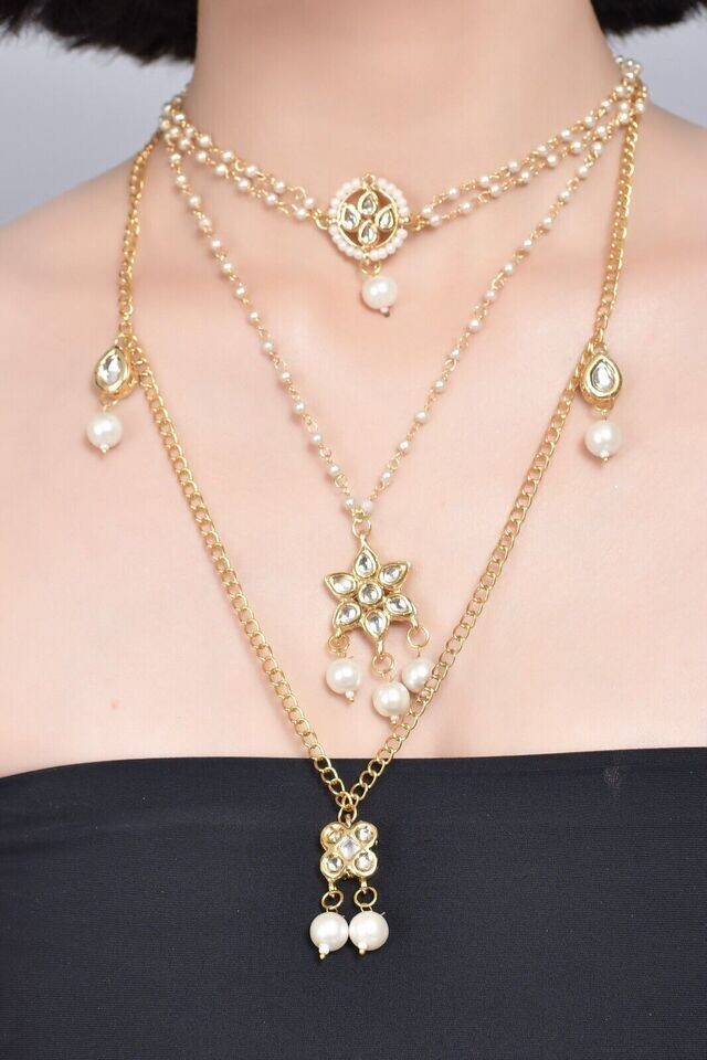 Unique Style Charm Necklace Set Handmade Partywear Engagement Gift Pendant Item