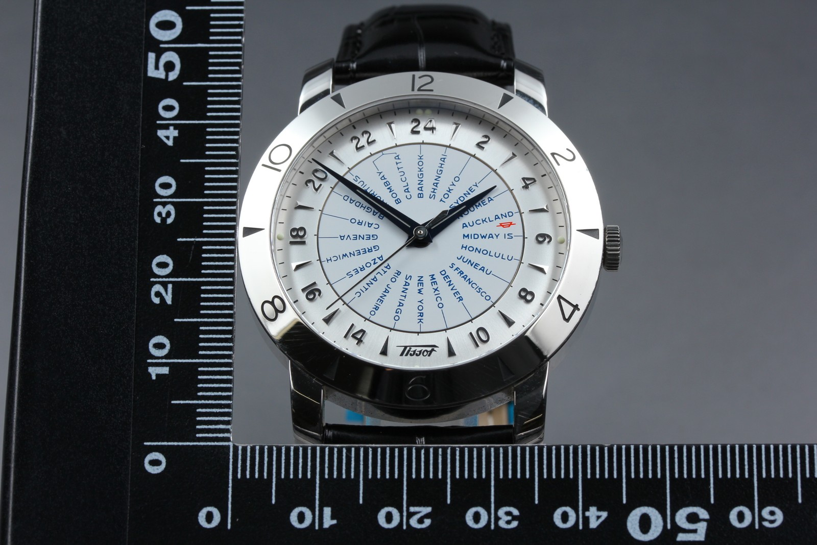 Tissot Heritage T078.641.16.037.00 World Timer 160th Anniv. Watch[ Box Damaged ]