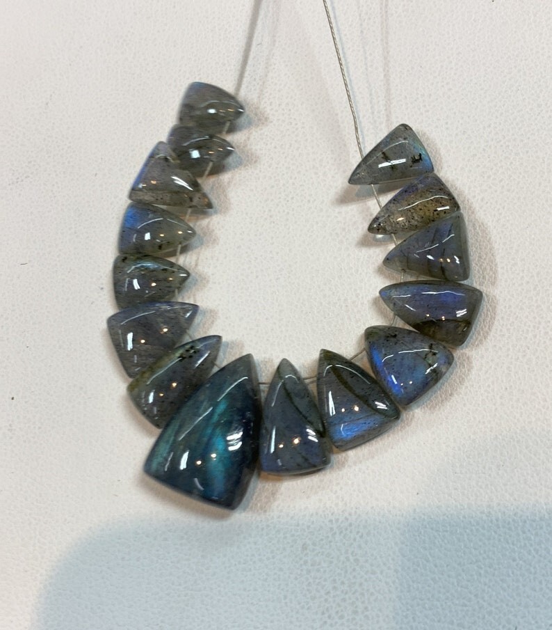 AAAA Labradorite Gemstone, Briolettes Blue Fire Shape Size 6.50×10-12.50×18.50MM