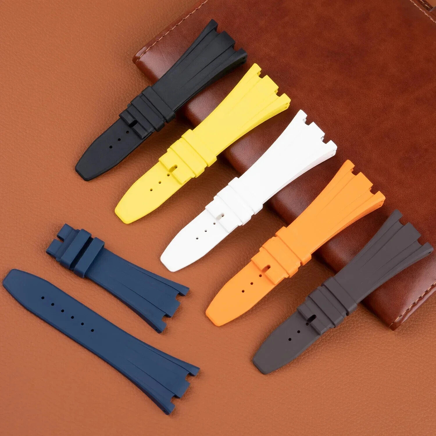 For Audemars Piguet 26170 26176 High End FKM Rubber Strap Soft Watch Band 28mm