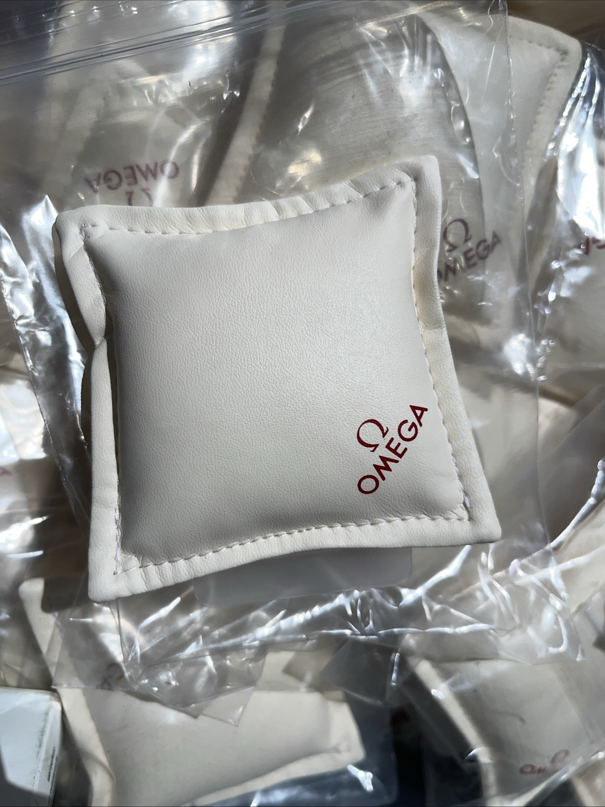 Omega Watch Boutique AD Display Pillow Speedmaster Seamaster Deville NEW