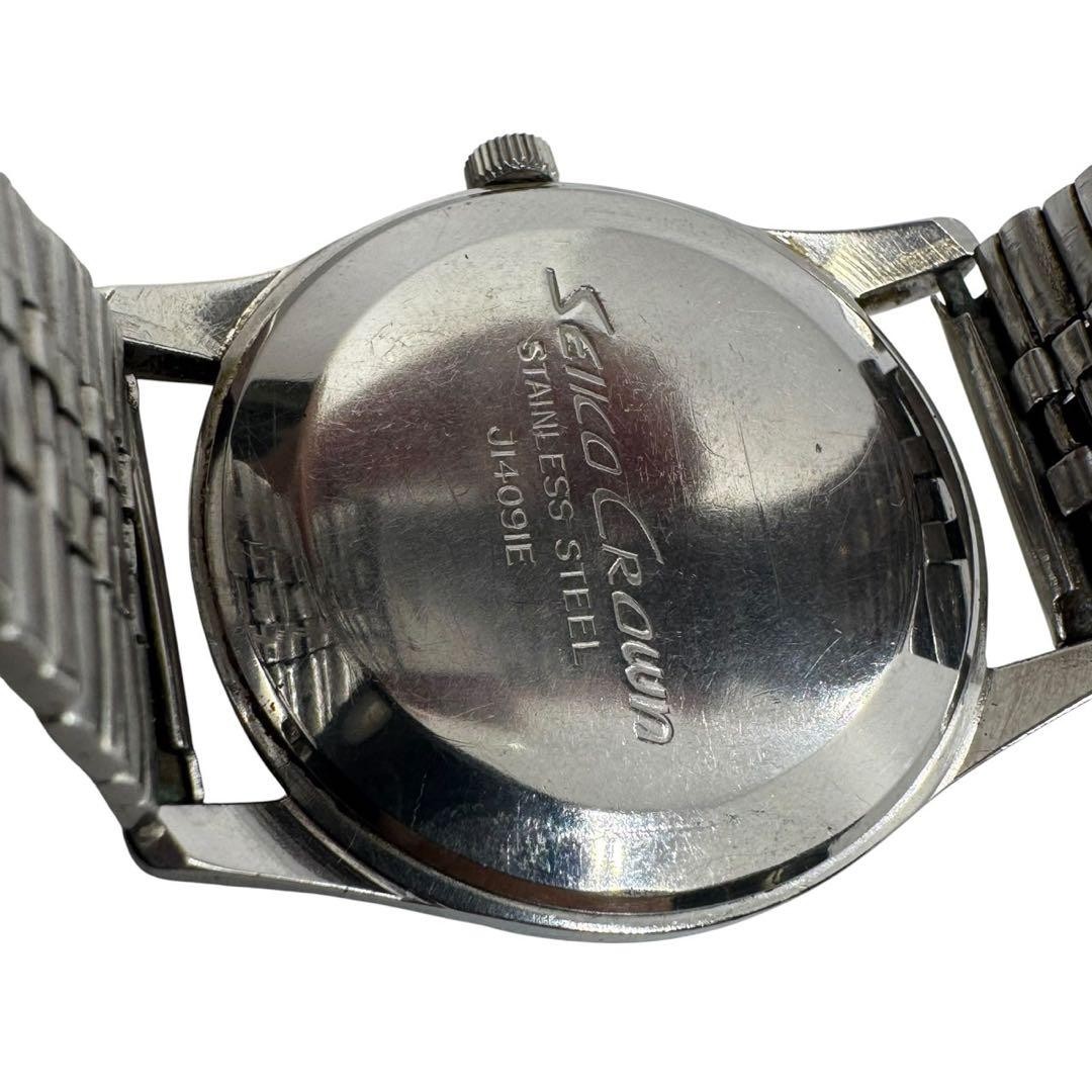 SEIKO Crown J14091E Analog Watch Mechanical 21 Jewels 36mm Case 18.5cm Wrist