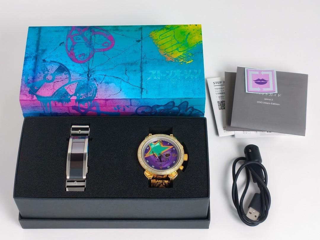 Sony wena3 Jotaro Kujo Smartwatch JoJo’s Bizarre Adventure Collector’s Edition