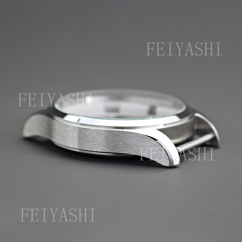 Brushed pilot watch case Stainless Steel For Japanese Seiko NH35 nh36 38 Aviator