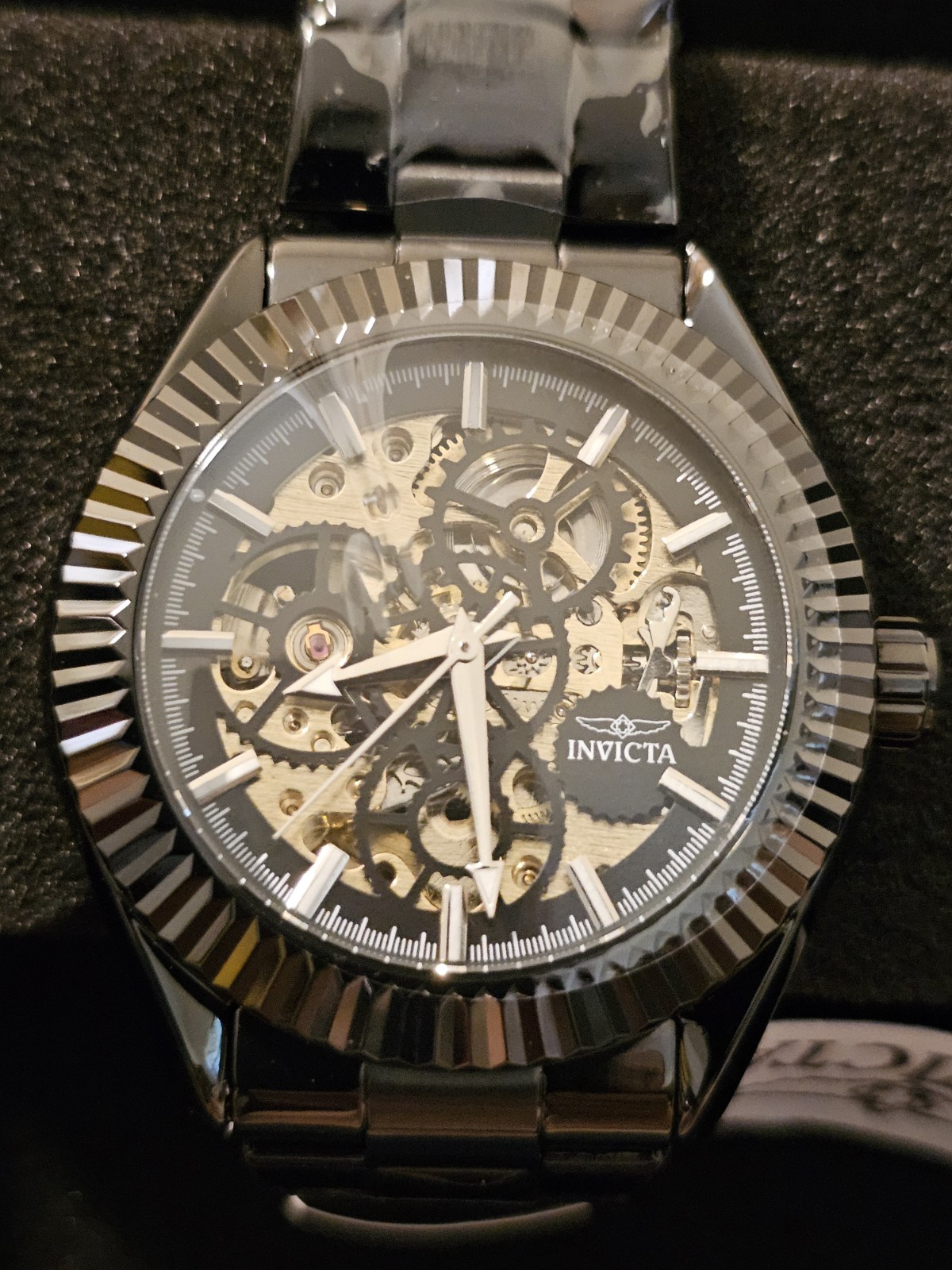 Invicta – Objet D Art – Automatic – Men’s Watch w/ Skeleton Dial – (69754)