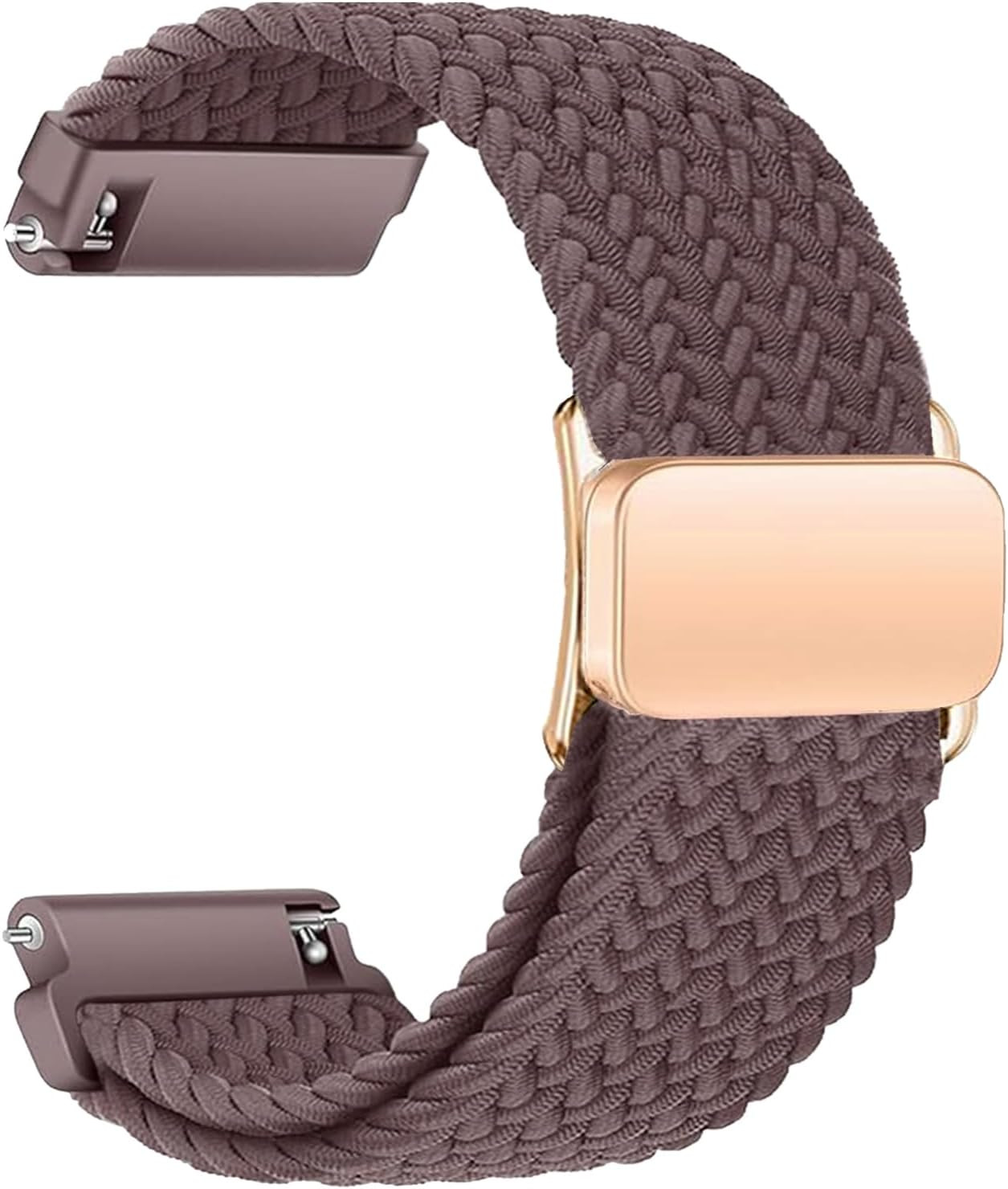 18Mm 19Mm 20Mm 22Mm Magnetic Braided Watch Band, Compatible with Garmin/Id205L/G