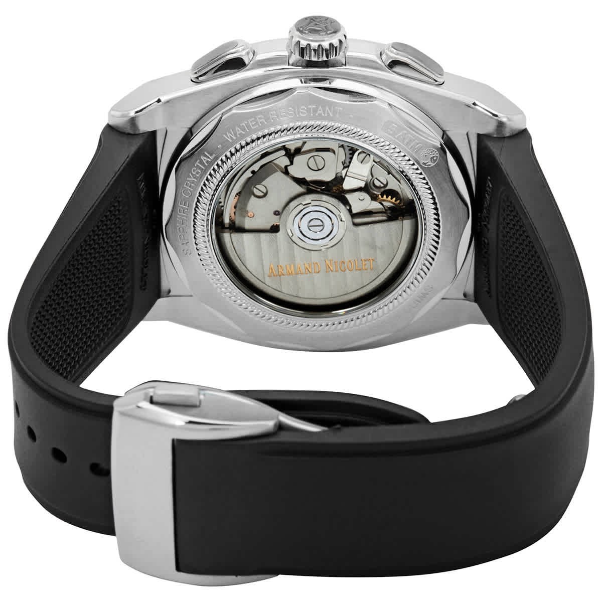 Armand Nicolet JH9 Chronograph Automatic Mens Watch A668HAA-AZ-GG4710N
