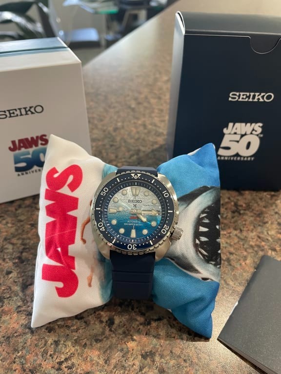 Seiko Prospex JAWS 50th Anniversary Limited Edition Watch SRPL81- NEW