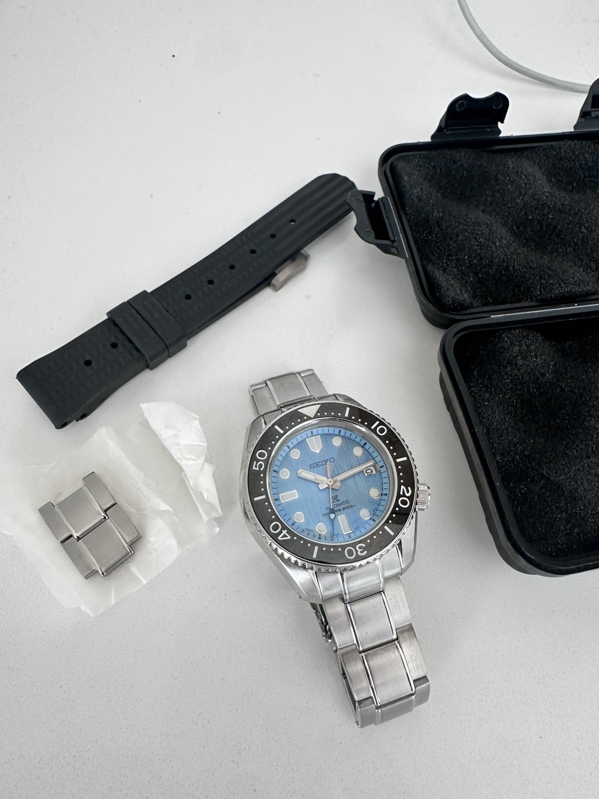 Seiko SPB299 homage on Heimdallr MM300 case Blue Men’s Watch