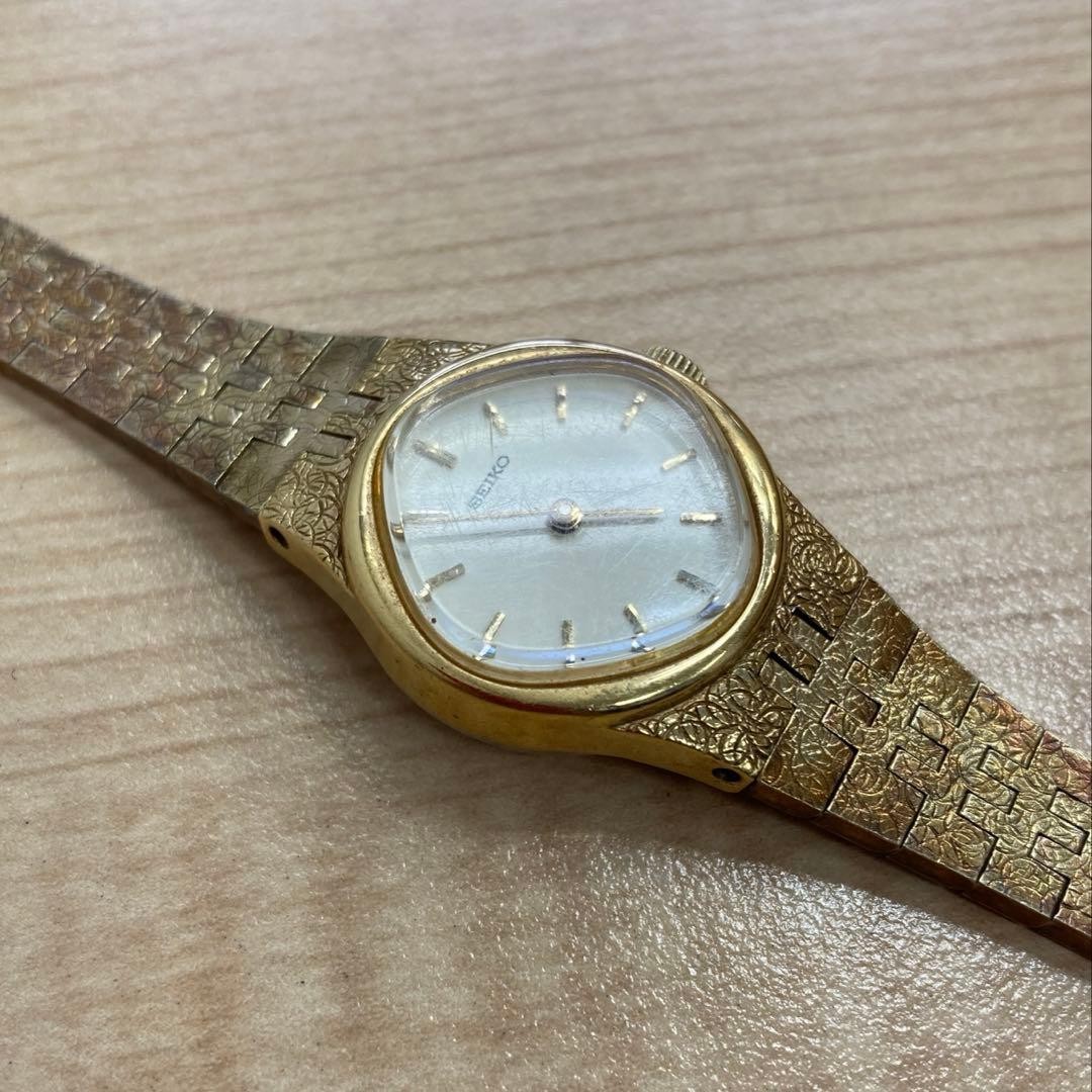 SEIKO Ladies Antique Hand-Winding Watch 11-8320 – Working Condition