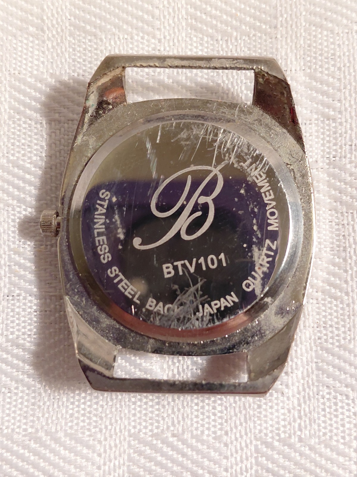 BURGI BTV101 Quartz Watch w/10 Asst. Colors Interchangeable Bands & New Battery