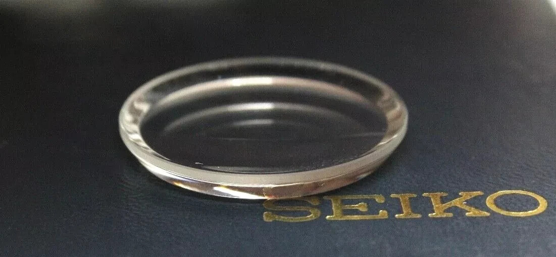 New Mineral Glass Crystal For Seiko 6105-8110 6105-8119 Low Dome Top Flat
