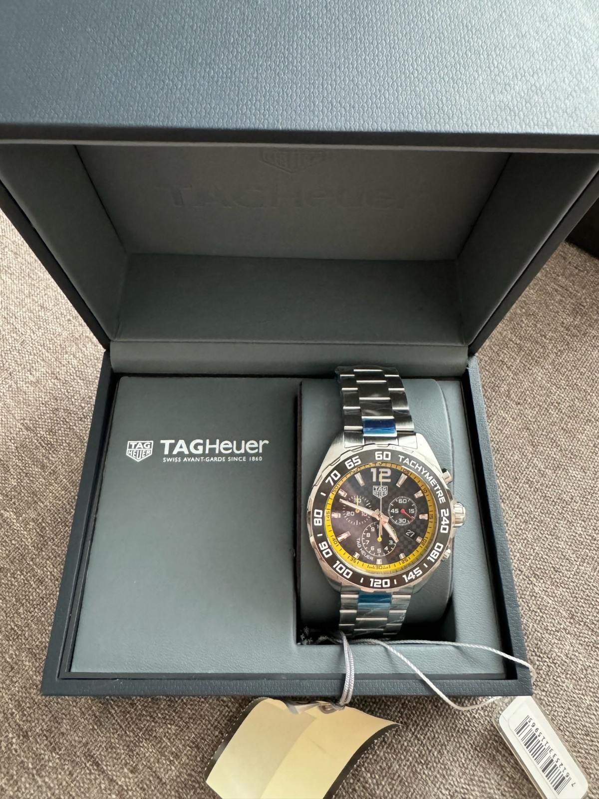TAG Heuer Formula 1 Chronograph Black Dial Men’s Watch CAZ101AC.BA0842