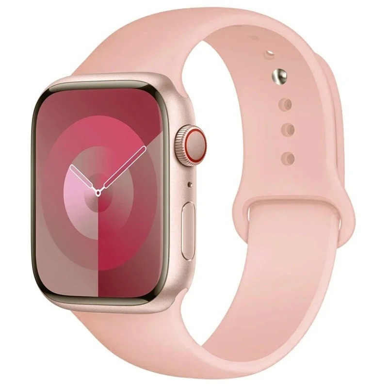Silicone Narrow Sport Band for Apple Watch Series 11, 10, 9, 8, 7, 6, 5 SE