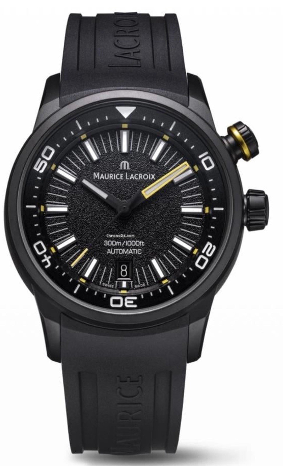 Maurice Lacroix Pontos S Automatic Diver 300m 43mm Full Set Mint Condition