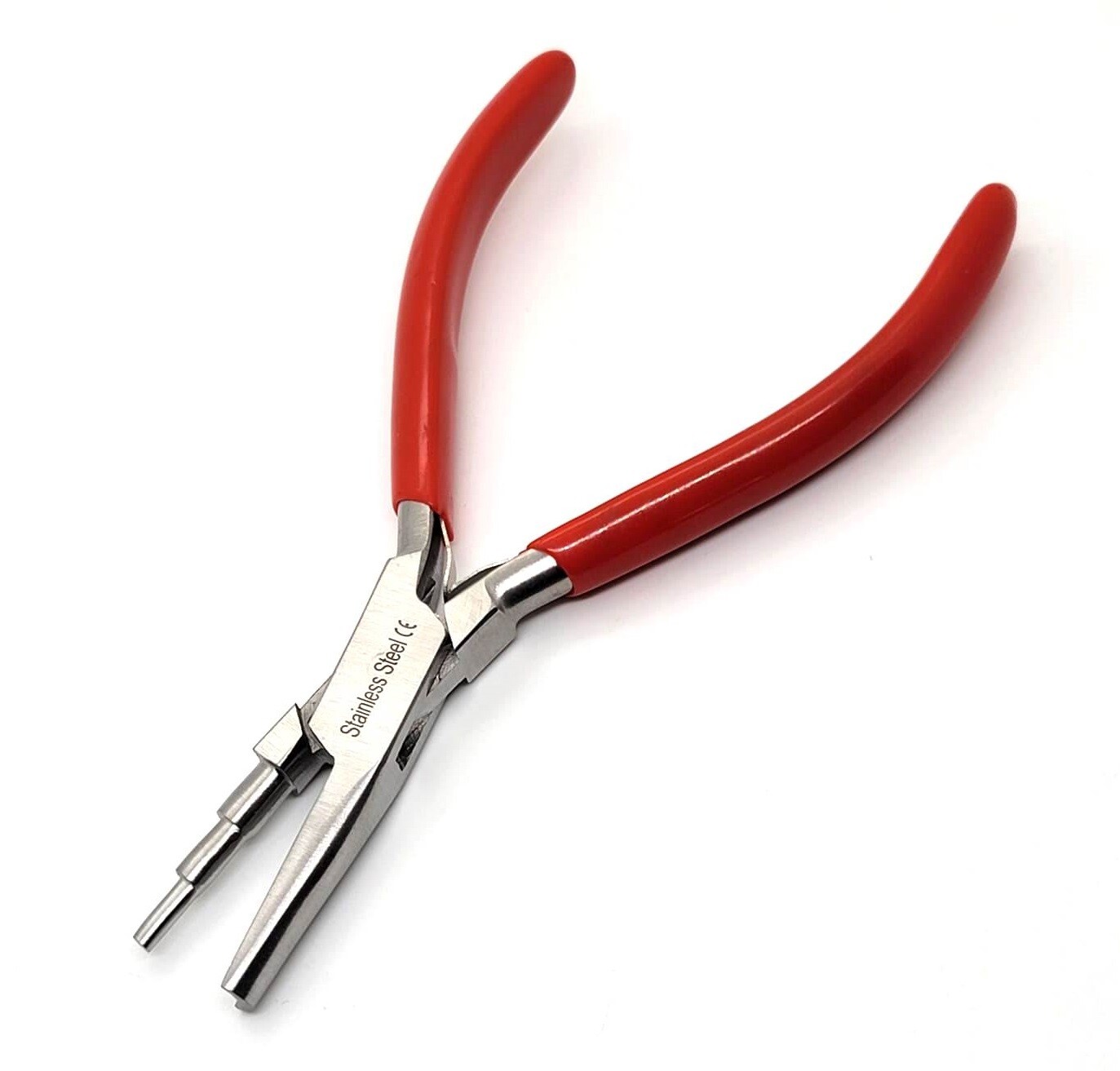 Forming Pliers 3 Step Three Round Nose & Concave Pliers for Wire Bending Looping