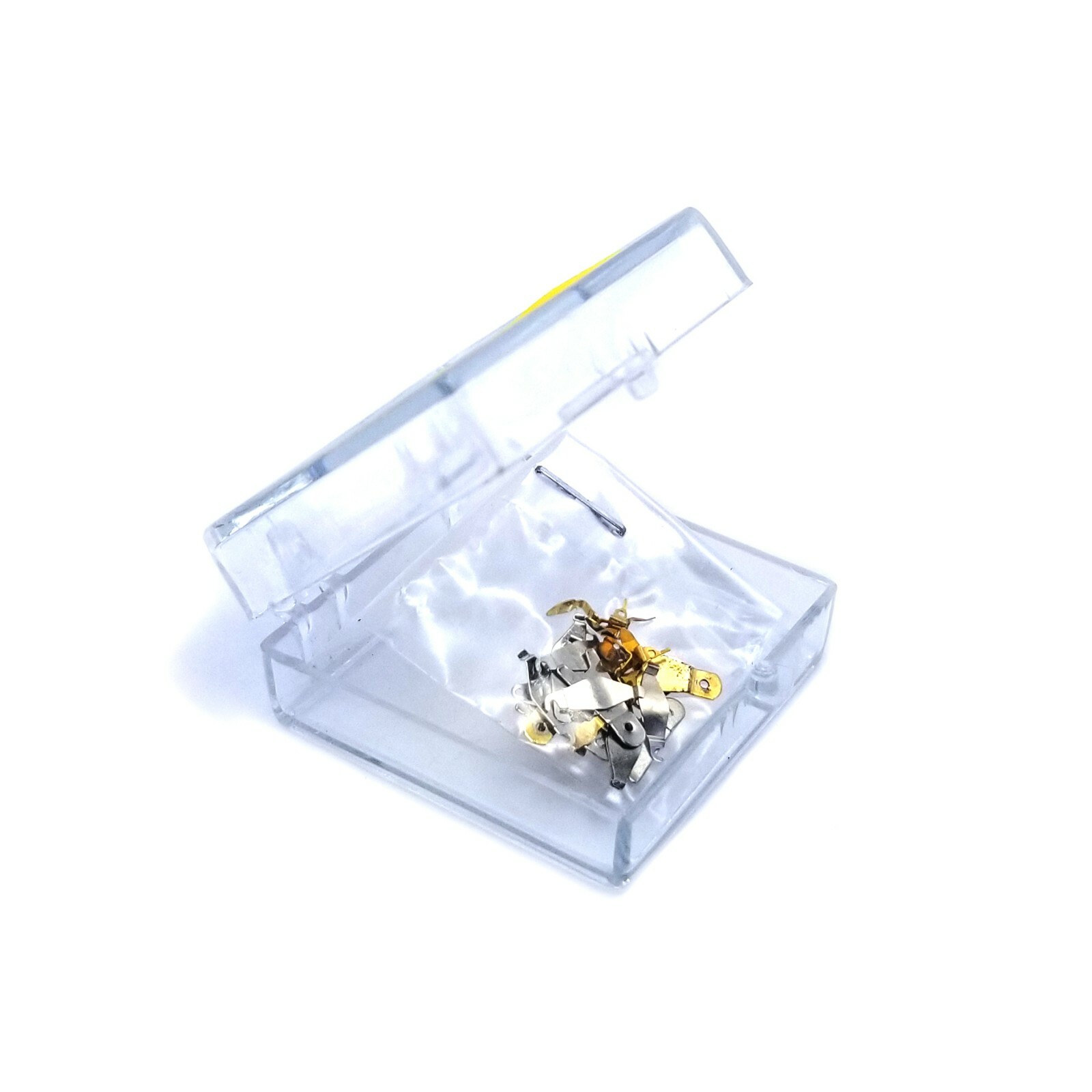 Watchmakers Jewelers 25 PC Watch Battery Clamps Clasps Assortment Repair Kit
