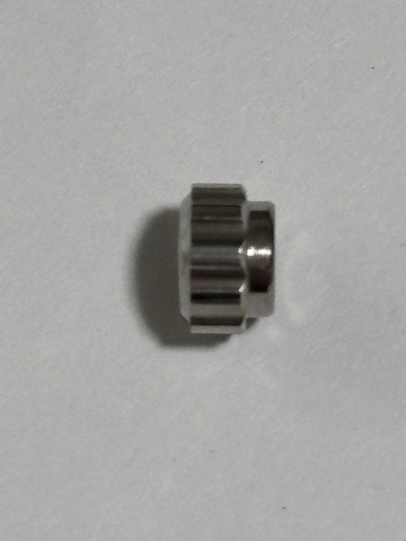 Seiko wristwatch, silver crown with SW mark, unused.